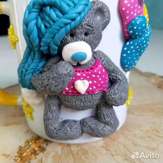 Мишка Тедди кружка