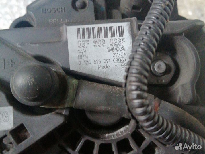 Генератор 140A Volkswagen Passat B6, BVY