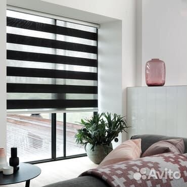 Рулонные ворота день-ночь