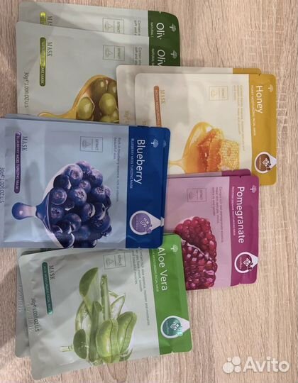 Корейские тканевые маски оригинал