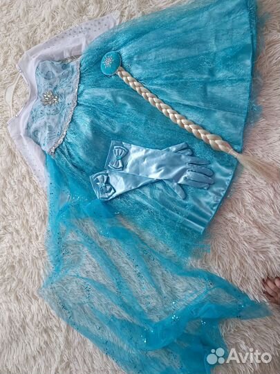 Платье эльзы 110