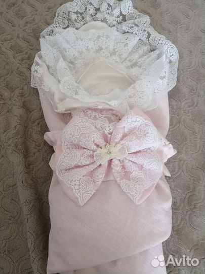 Конверт, одеяло на выпеску, платье шикарное и пине