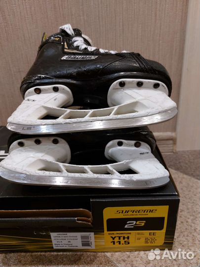 Хоккейные коньки bauer suprime 2s 11.5 EE