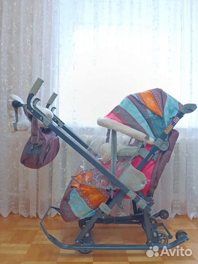 Санки коляска ника 7 3