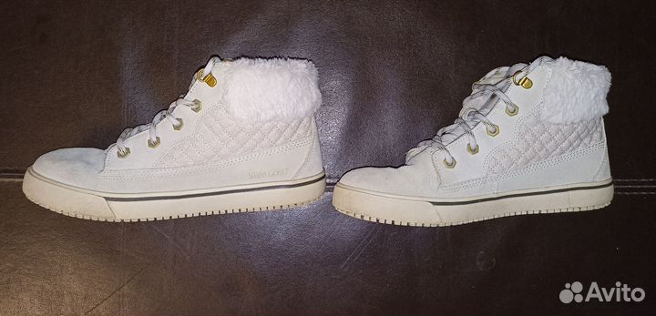 Кеды зимние с мехом adidas Селена Гомес