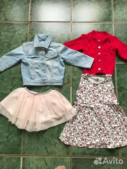 Вещи пакетом на девочку 1-2 года