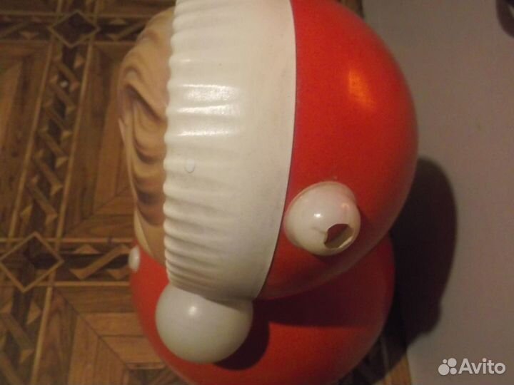 Неваляшка СССР 40 см музыкальная