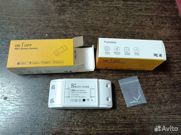 WiFi реле 10А Smart Home