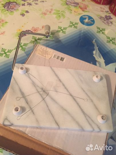 Мраморная Швейцарская сыро-резка