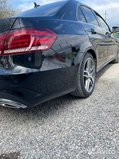 Задний бампер AMG Mercedes E-class W212 рестайлинг