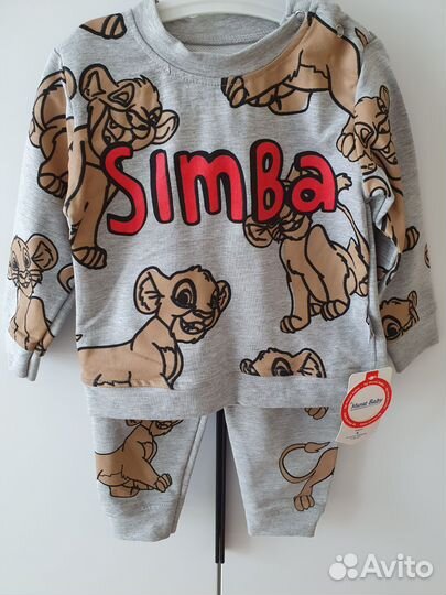 Костюм Симба на мальчика 12-18 мес