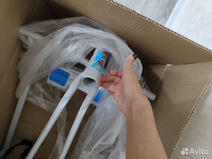 Новый снегокат Ми ми мишки со спинкой