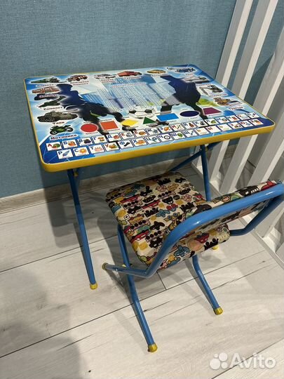 Детский стол и стул