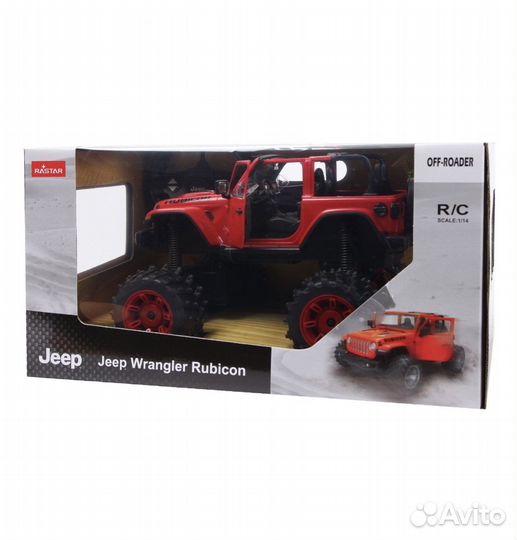 Новый большой джип с пультом управления