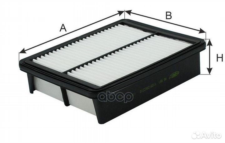 Фильтр воздушный AG861 Goodwill