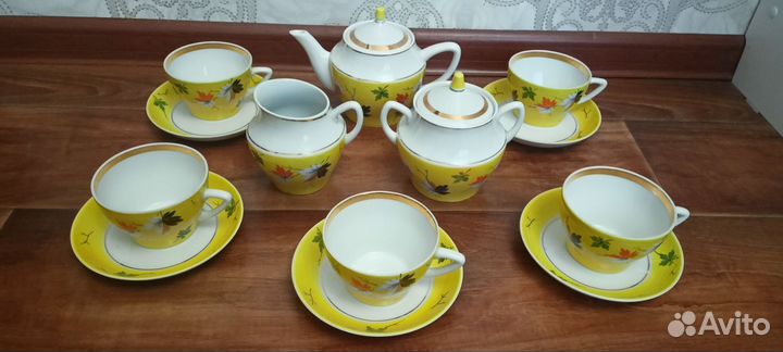 Сервиз чайный Золотая Осень