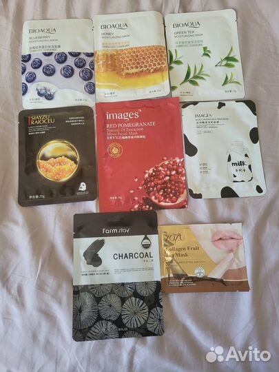 Маски для лица и губ