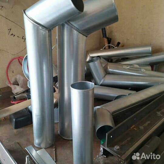 Сэндвич труба, Самоварная труба