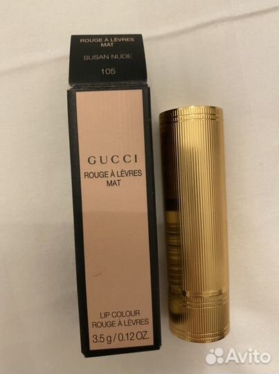 Gucci помада Susan Nude 105 матовая