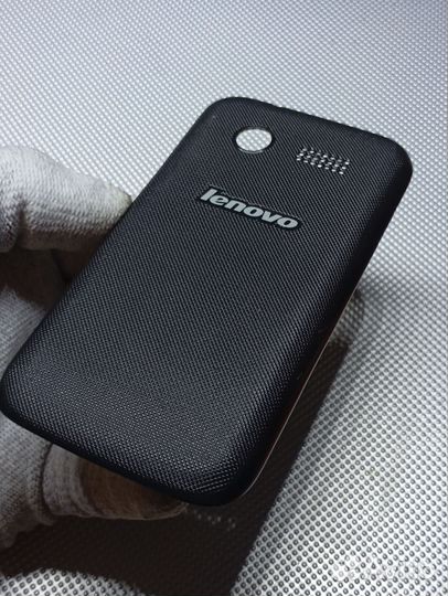 Lenovo A60+. Задняя крышка. Оригинал. Чёрная