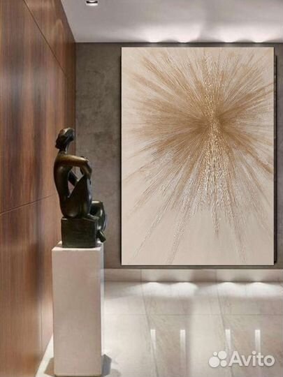 Интерьерная картина текстурная
