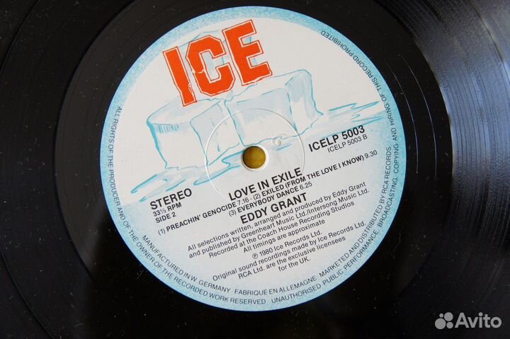 Eddy Grant - Love In Exile -UK-1980-LP англия