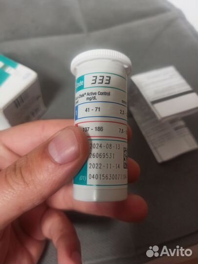 Тест полоски акку чек актив