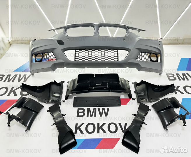 Передний бампер BMW 3 f30 M-tech