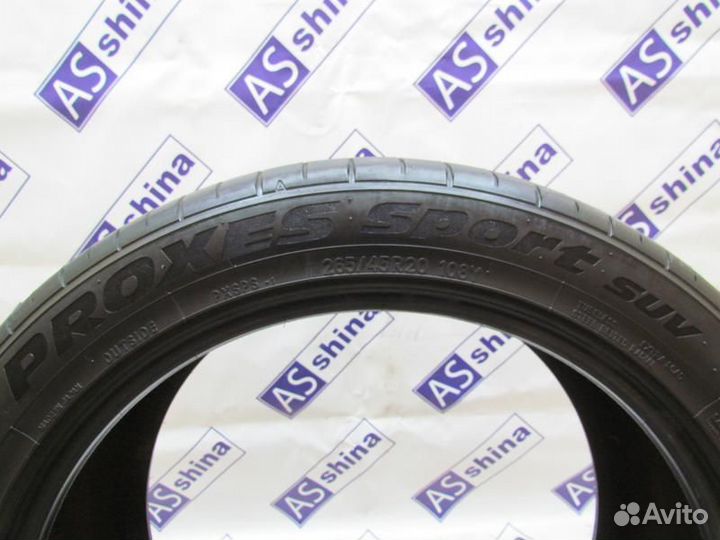 Toyo Proxes Sport SUV 265/45 R20 102Q