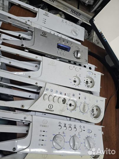 Модуль индикации в сборе с панелью от стиральной м