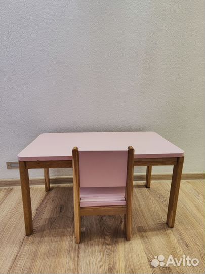 Детский стол и стул