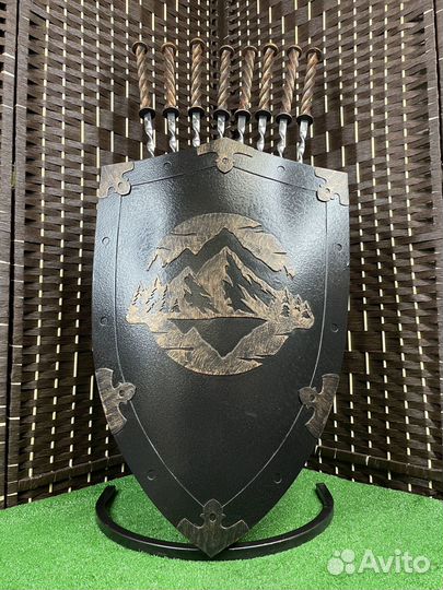 Подставка для шампуров Щит-Горы