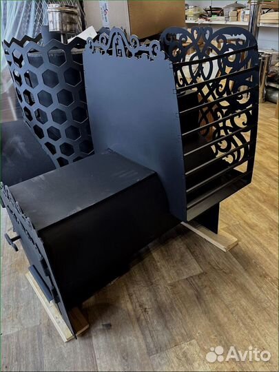 Печь банная из трубы 8мм