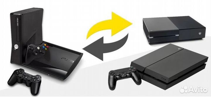Обмен ваших игр и приставок PS3/PS4/PS5/xbox