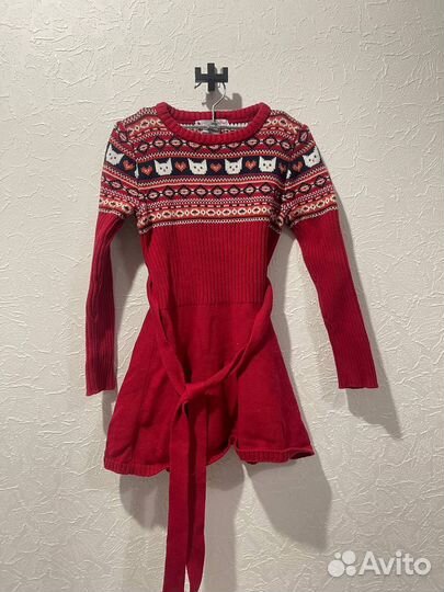 Теплое платье Nula Bug 4-5 лет