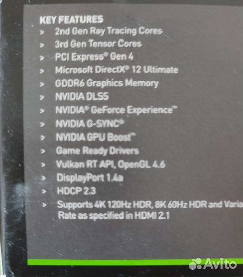 Inno 3D GeForce RTX3050 (новая на гарантии)