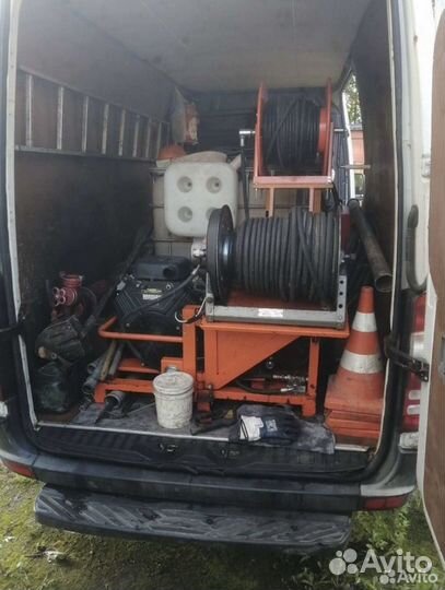 Устранение засоров Прочистка труб канализации