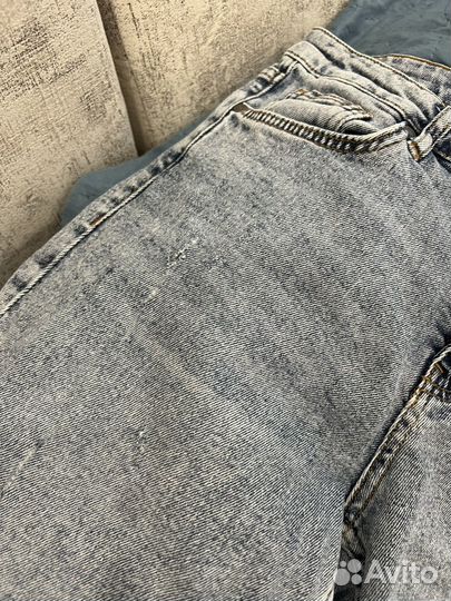 Джинсы женские широкие