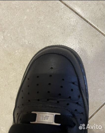 Nike air force 1 mid black