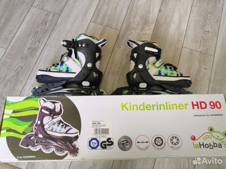 Роликовые коньки Hudora детские раздвижные