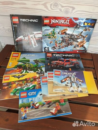 Lego инструкция Ninjago Technic City Creator
