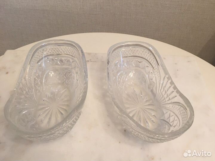 Хрустальная салатница СССР