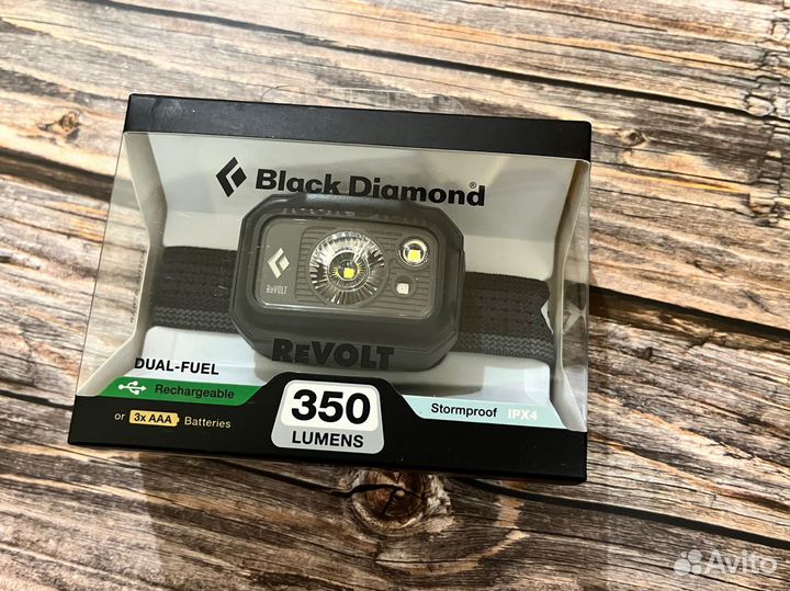 Фонарь налобный Black Diamond Revolt 350 новый