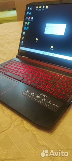 Игровой ноутбук acer nitro5 an515-43-r7a3