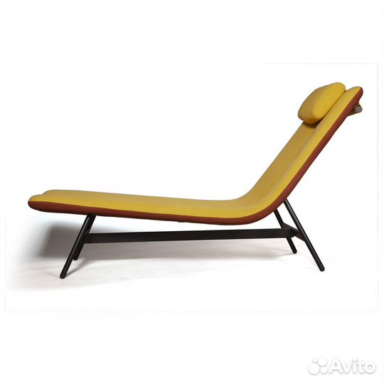 Шезлонг Sigma, желто-оранжевый