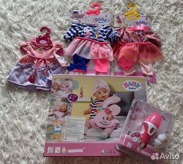Zapf creation baby born одежда новая