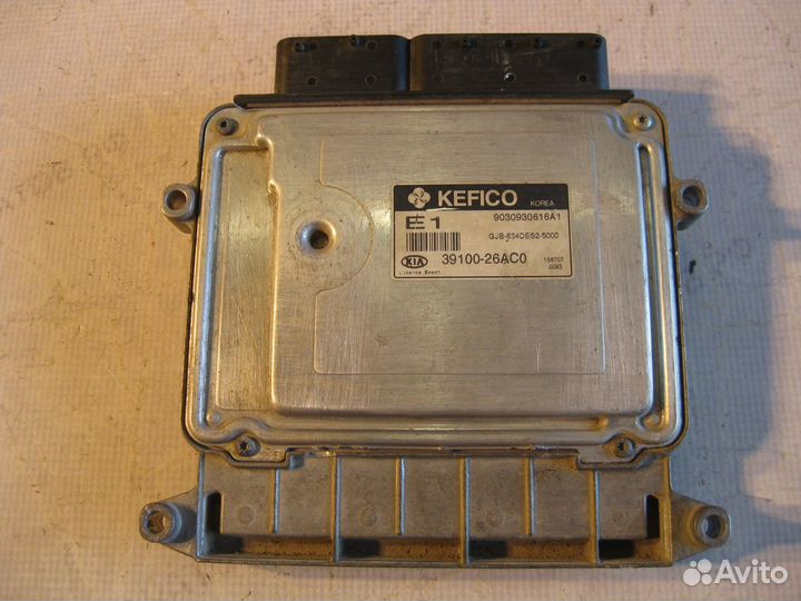 Блок управления двигателем Киа Рио 2 (Kia Rio II)