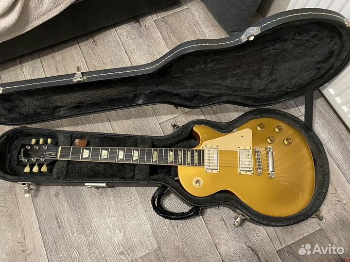 Gibson les paul classic gold top