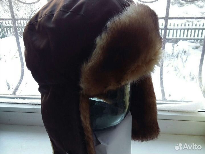 Шапка меховая для мальчика