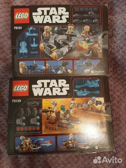 Lego Star Wars 75133, 75131 Звездные войны